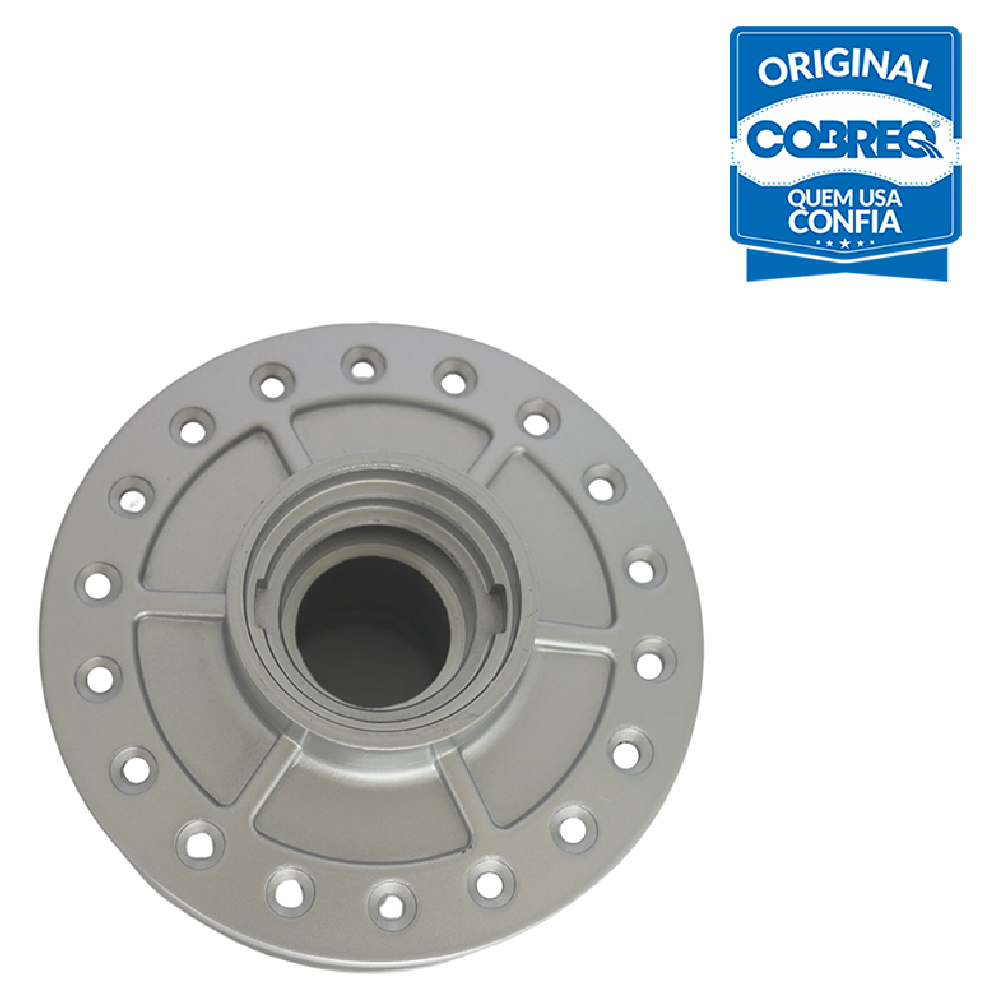 Cubo Roda Dianteira Direita ou Esquerda para Honda CG 125 e CG 150 - Cobreq - 0010-CB