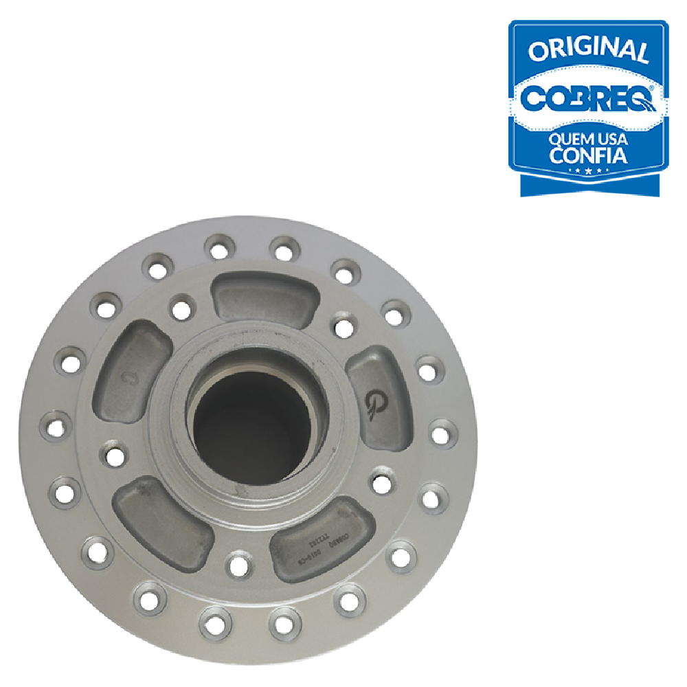 Cubo Roda Dianteira Direita ou Esquerda para Honda CG 125 e CG 150 - Cobreq - 0010-CB
