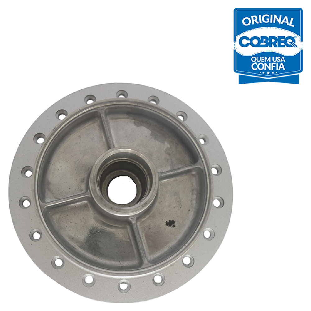 Cubo de Roda Traseiro com Rolamento sem ABS - Cobreq - 0004-CB