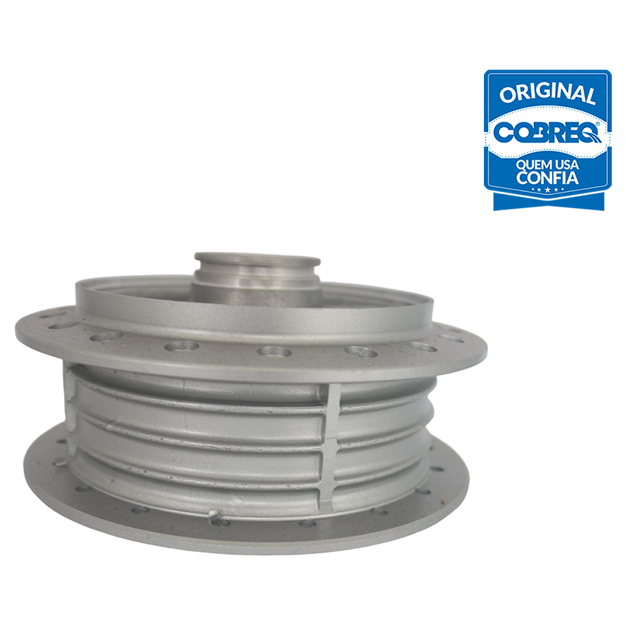 Cubo de Roda Traseiro com Rolamento sem ABS - Cobreq - 0004-CB