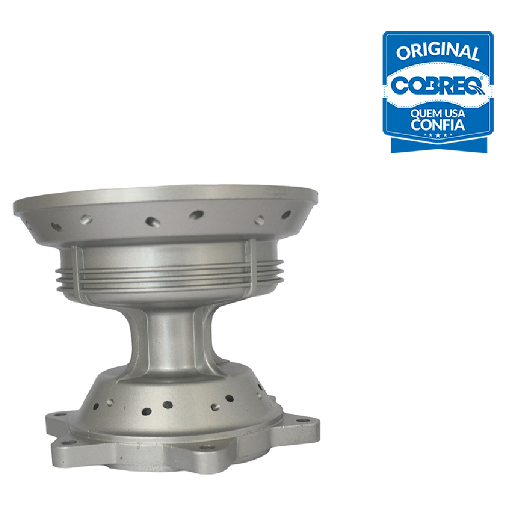 Cubo de Roda Traseiro Direita ou Esquerda para Honda NXR 125 BROS e NXR 150 BROS - Cobreq - 0016-CB