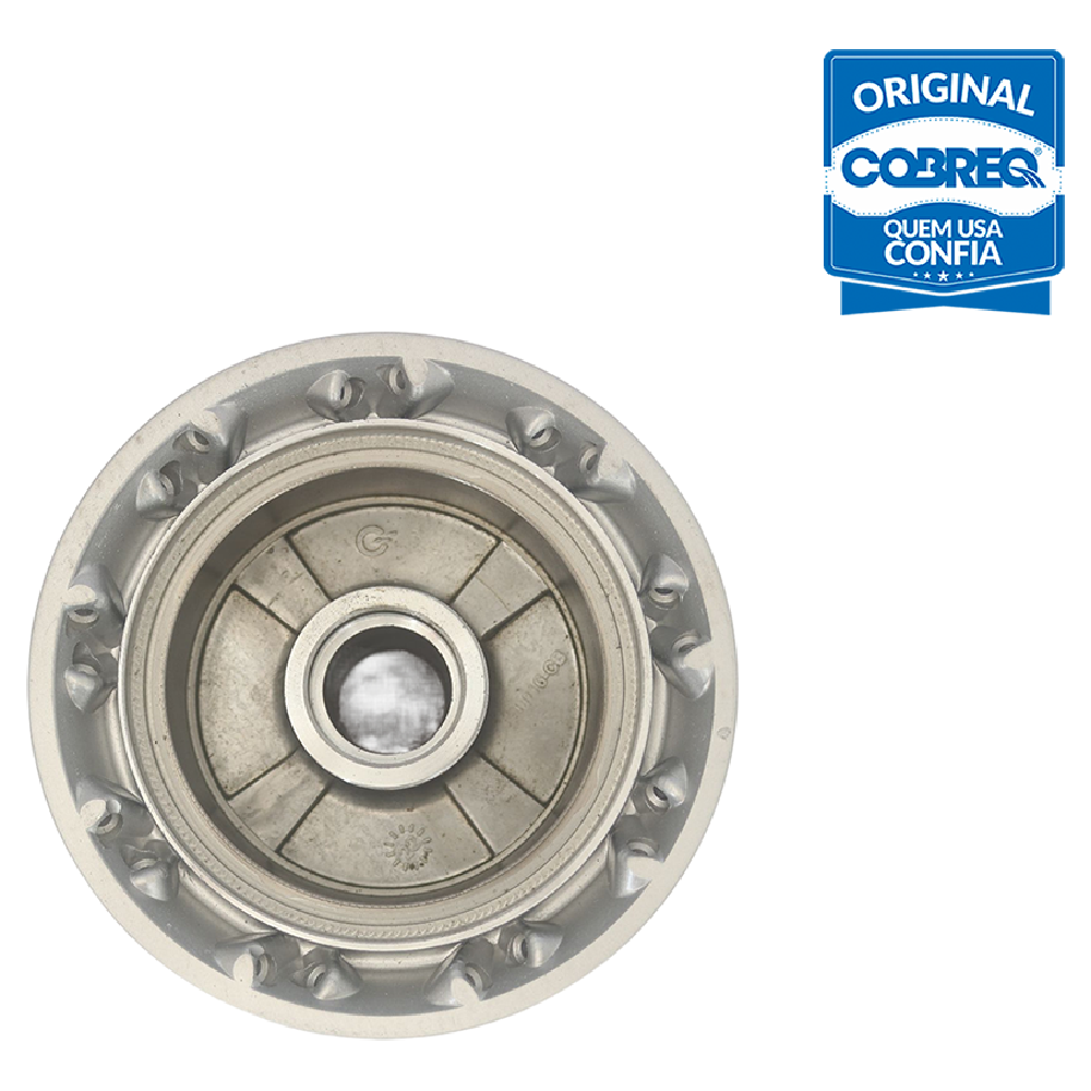 Cubo de Roda Traseiro Direita ou Esquerda para Honda NXR 125 BROS e NXR 150 BROS - Cobreq - 0016-CB