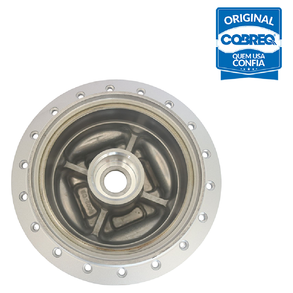 Cubo de Roda Traseiro Direita ou Esquerda para Honda CG 125 e CG 150 - Cobreq - 0002-CB