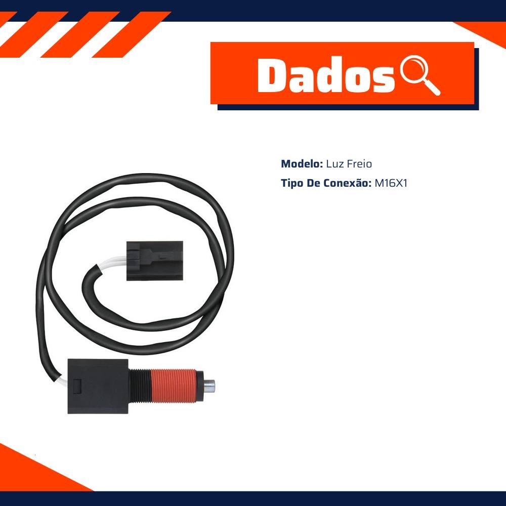 Interruptor de Luz de Freio - M16 x 1 - 3-RHO - 428