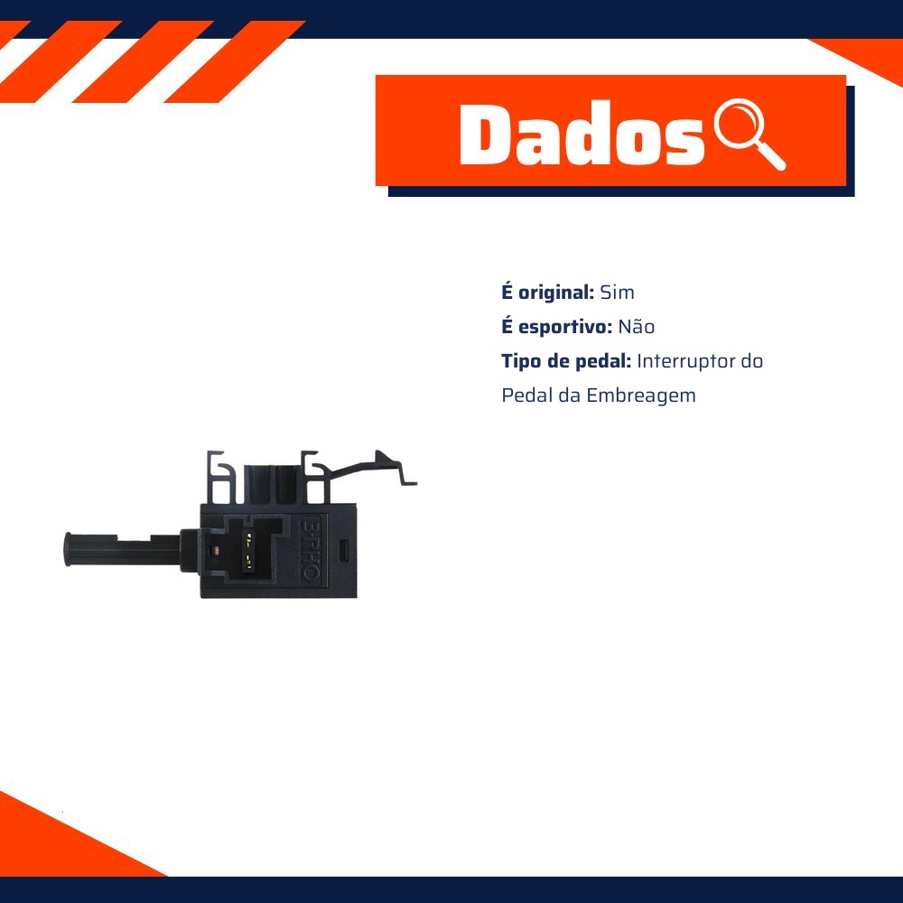 Interruptor do Pedal da Embreagem - 3-RHO - 431