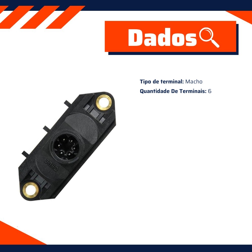 Sensor Eletrônico de Pressão de Ar - 3-RHO - 7734