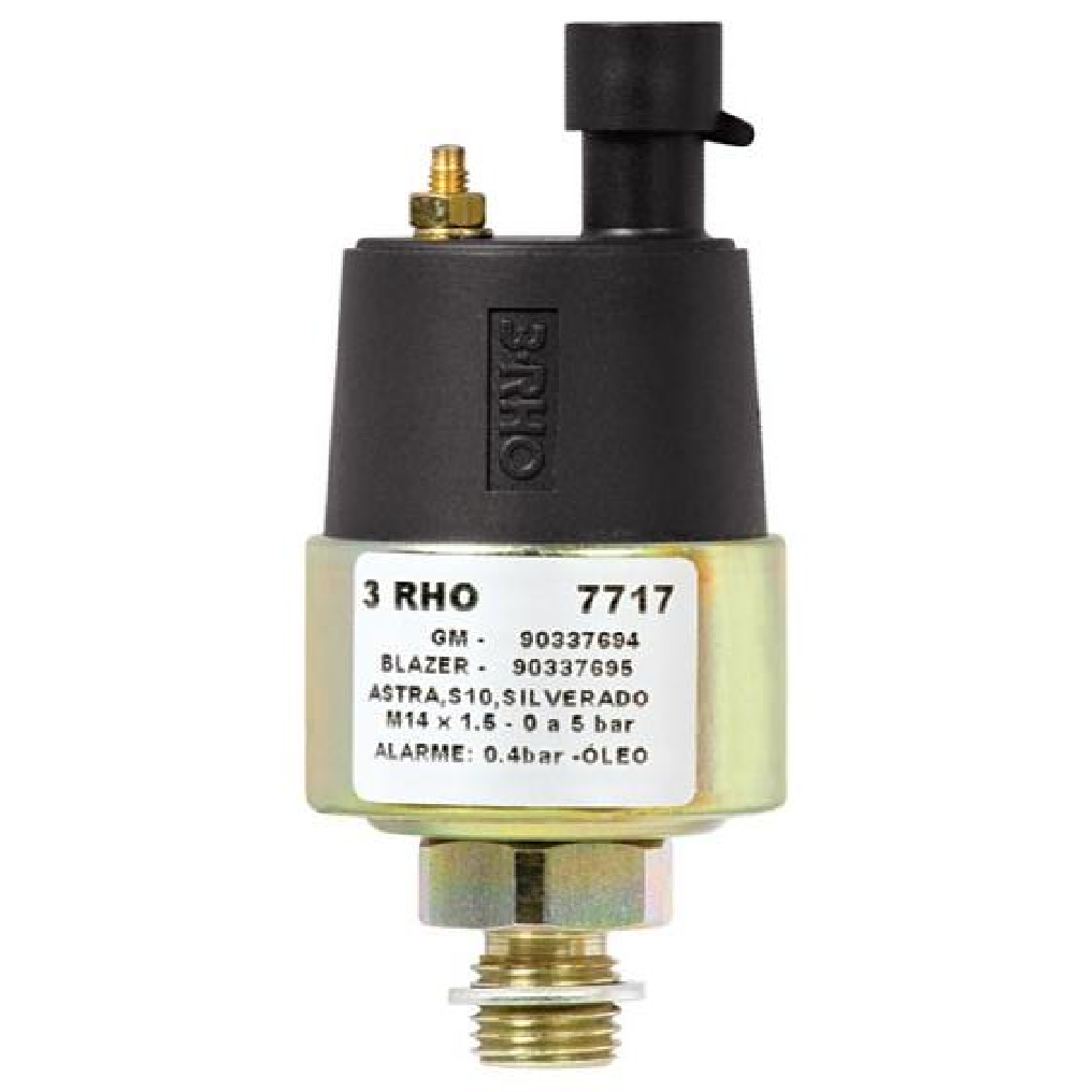 Sensor Mecânico de Pressão - 0 a 5 Bar - 3-RHO - 7717