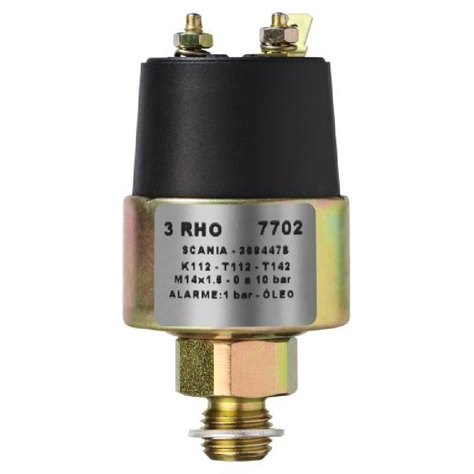 Sensor Mecânico de Pressão do Óleo - 0 a 10 Bar - 3-RHO - 7702