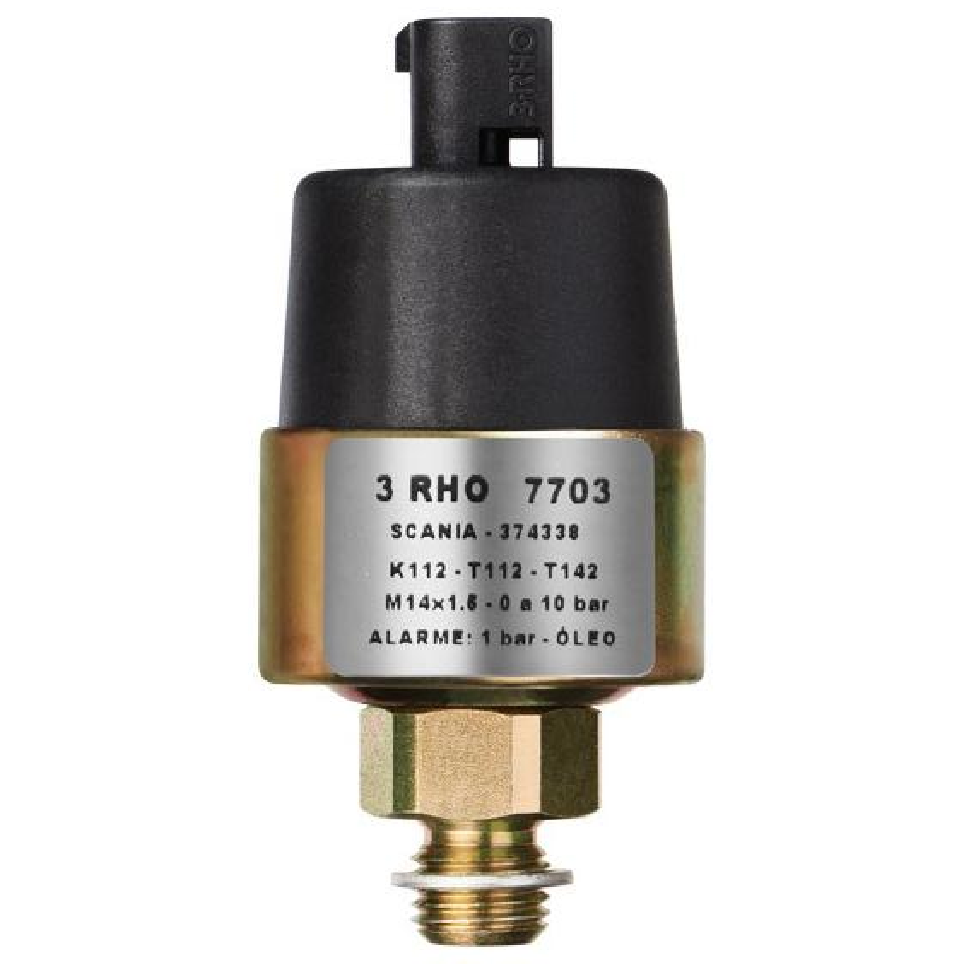 Sensor Mecânico de Pressão do Óleo - 0 a 10 Bar - 3-RHO - 7703