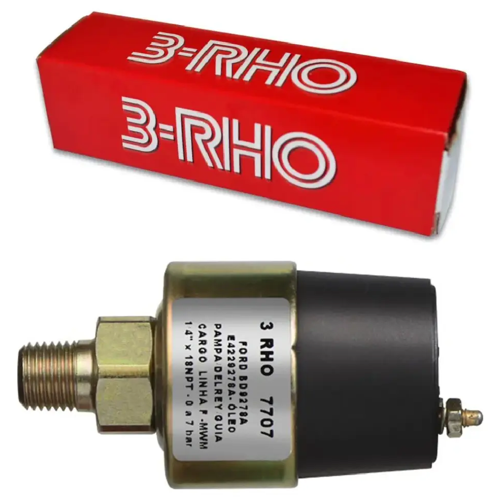 Sensor Mecânico de Pressão do Óleo - 0 a 0,7 Bar - 3-RHO - 7707