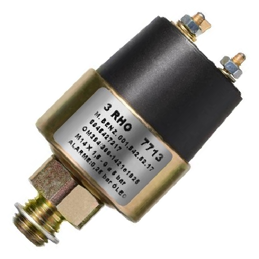 Sensor Mecânico de Pressão do Óleo - 0 a 5 Bar - 3-RHO - 7713