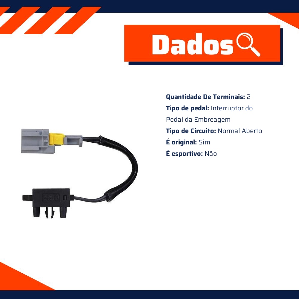 Interruptor de Embreagem - 3-RHO - 448
