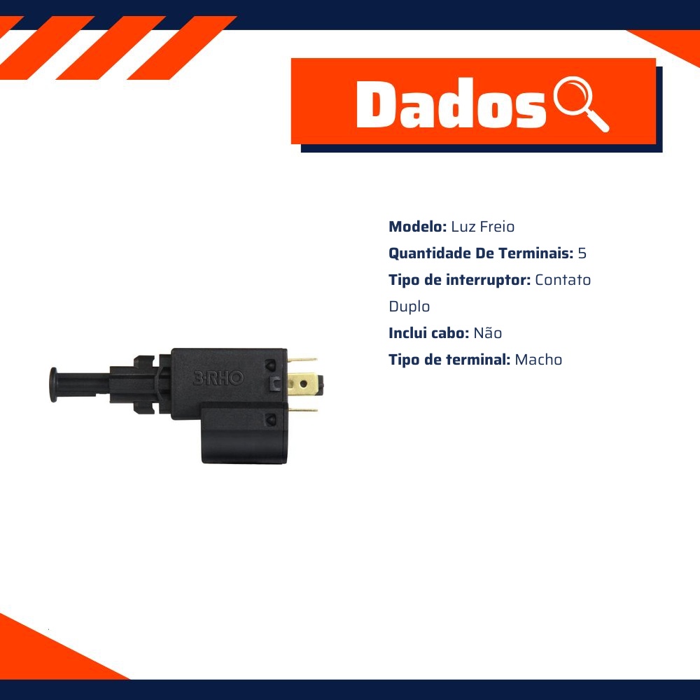 Interruptor de Luz de Freio - 3-RHO - 323
