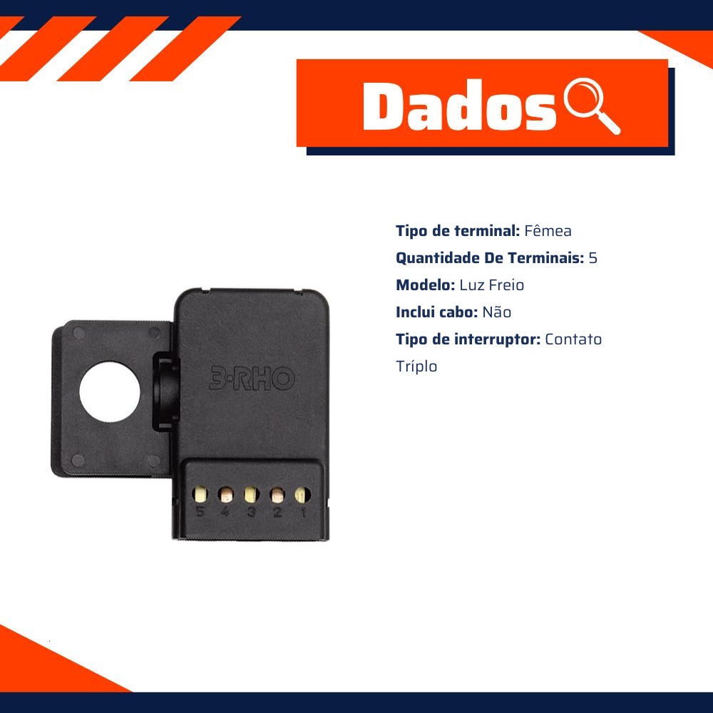 Interruptor de Luz de Freio - 3-RHO - 352