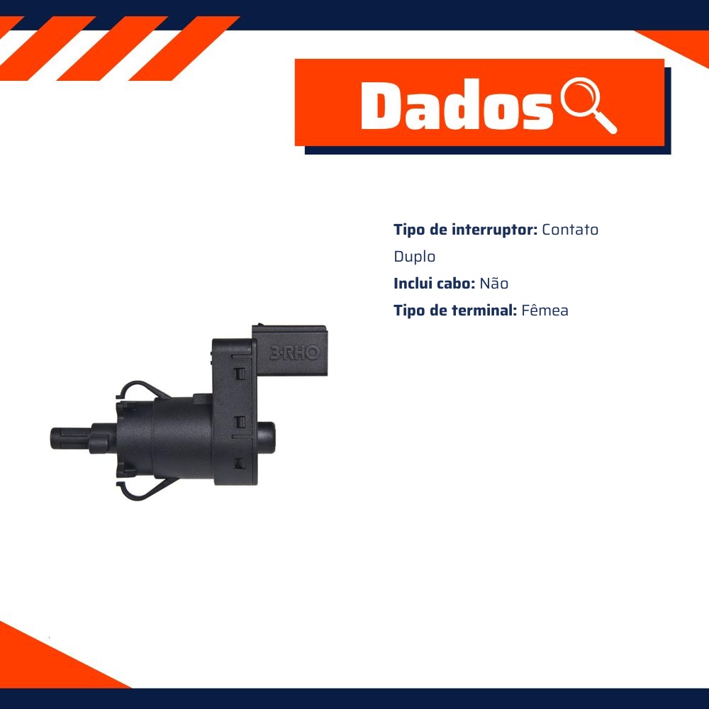 Interruptor de Luz de Freio - 3-RHO - 411