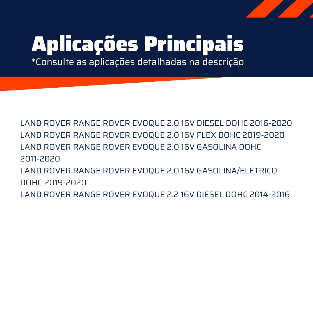 Bieleta Traseira Direita ou Esquerda para Land Rover Range Rover Evoque - Vetor - Vbe134