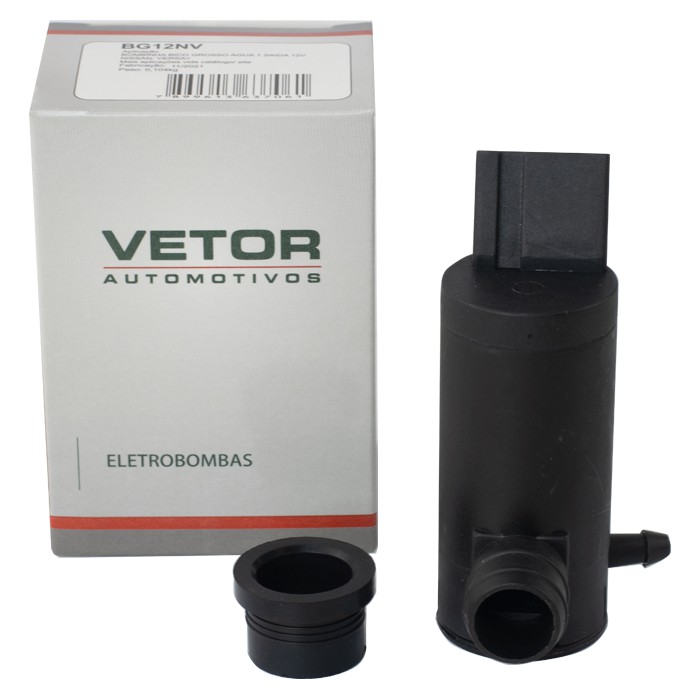 Bombinha Bico Grosso Água 1 Saída 12V - Vetor - Bg12Nv
