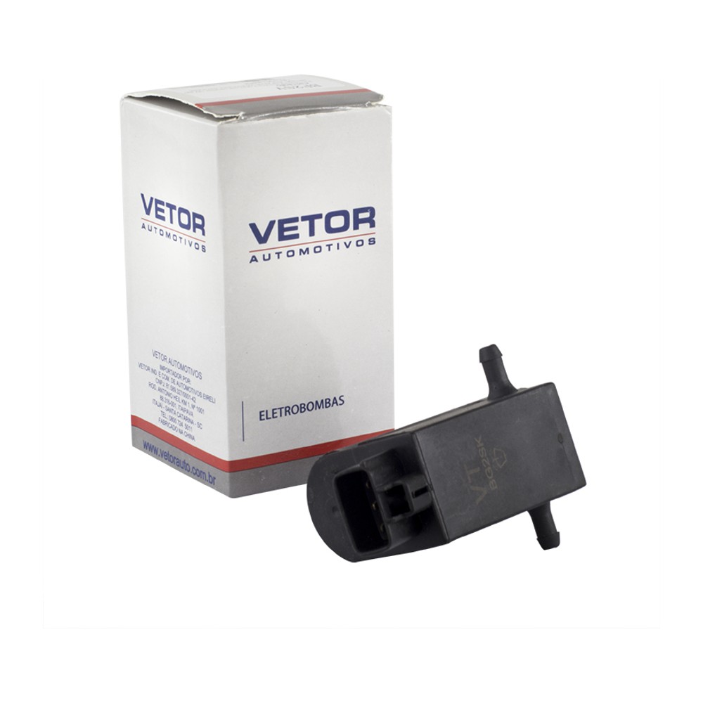 Bombinha Bico Grosso Água 2 Saidas com Conector para KIA Cerato - Vetor - Bg2Sk
