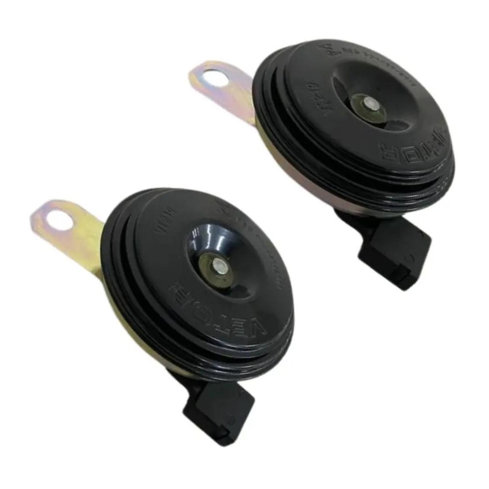 Buzina 12V 75mm com Conector para Toyota Hilux - Vetor - Vt219