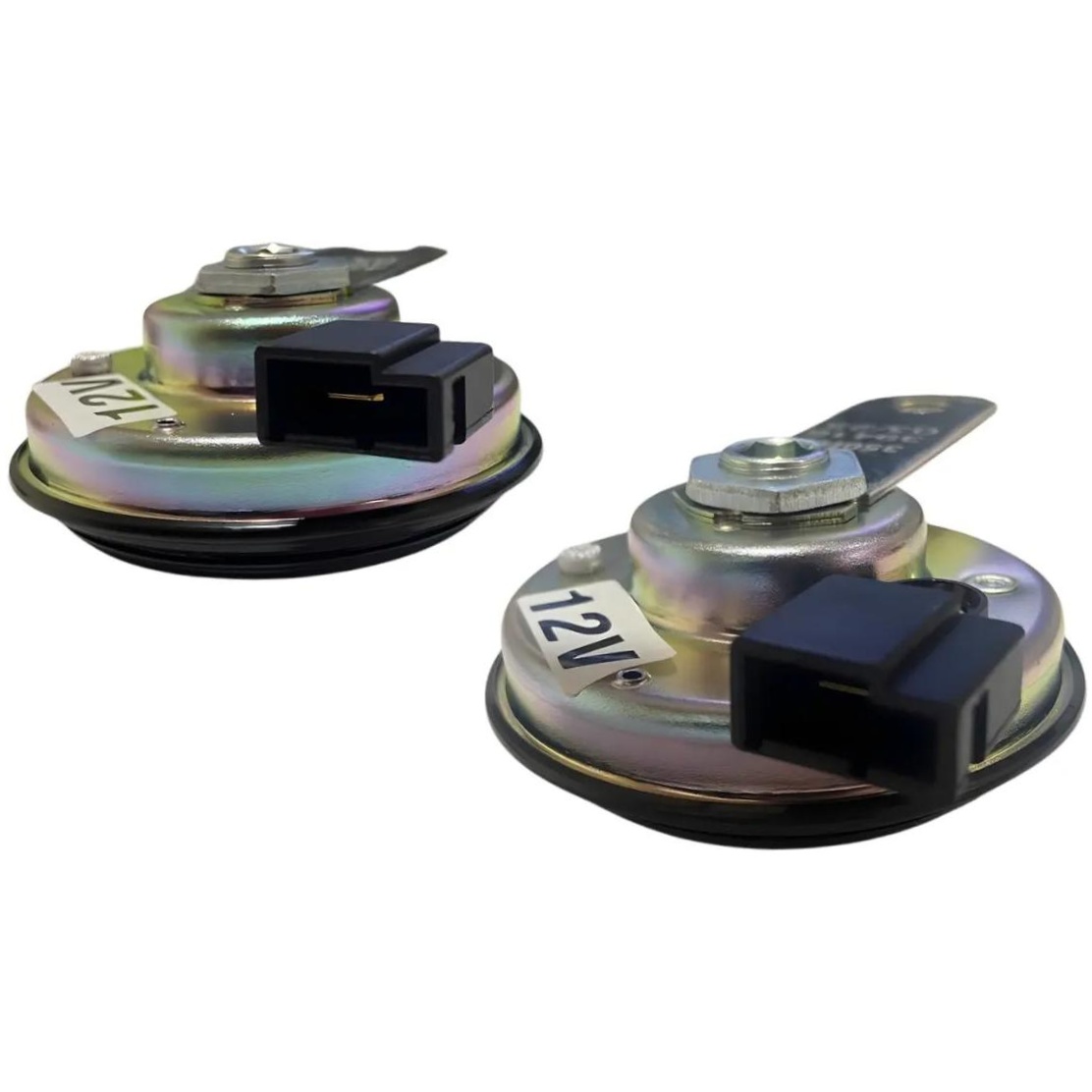 Buzina 12V 75mm com Conector para Toyota Hilux - Vetor - Vt219