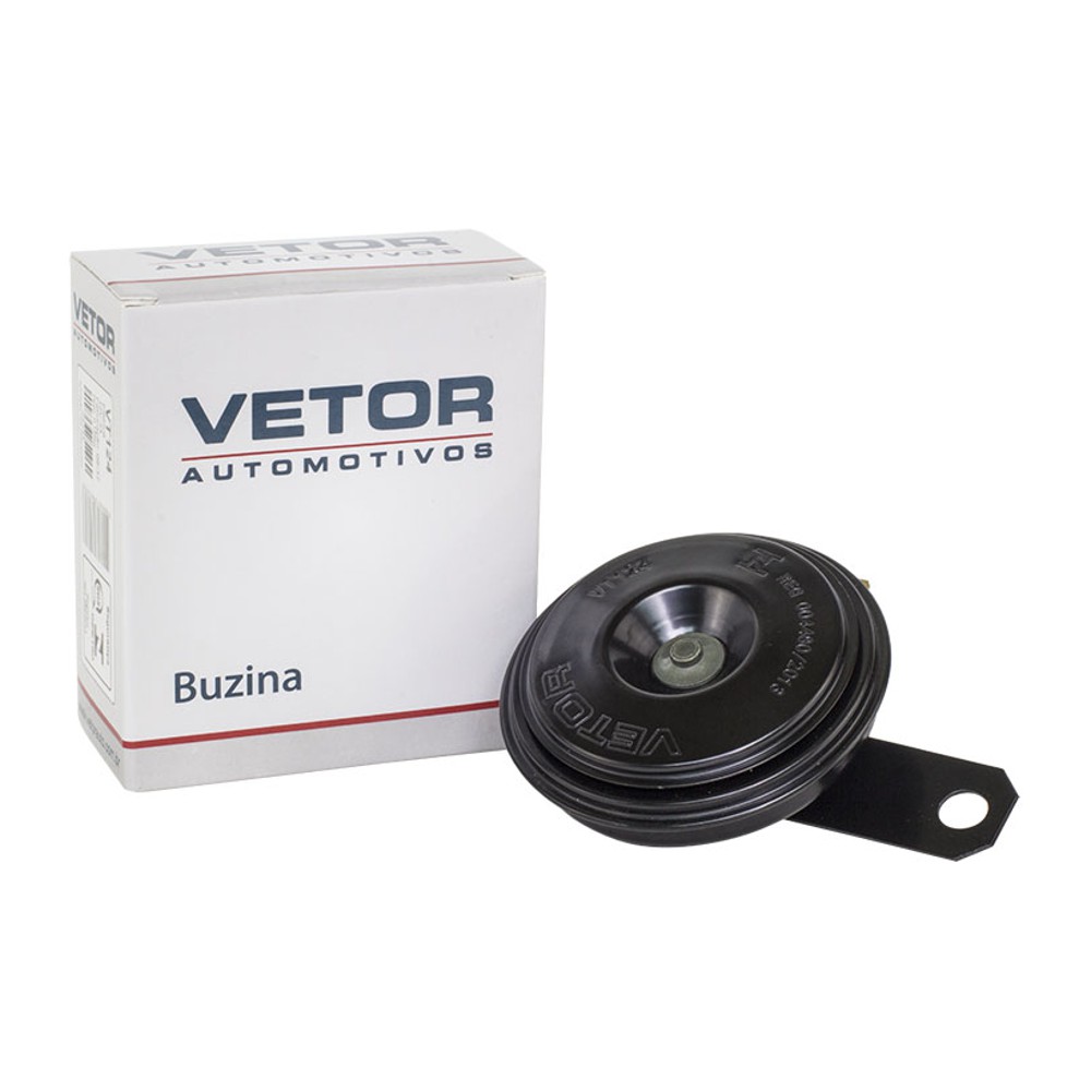 Buzina Bibi 12V para Suzuki Jimny e Samurai - Vetor - Vt124