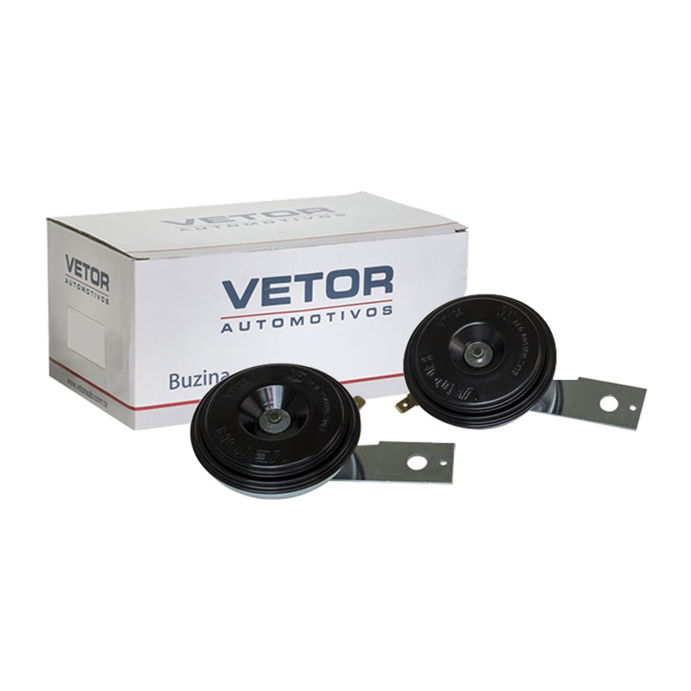Buzina Bibi 12V para Mitsubishi Outlander - Vetor - Vt123