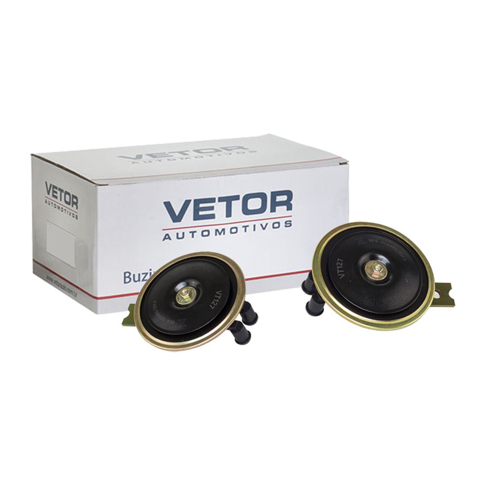 Buzina Bibi 12V para Mitsubishi L200 - Vetor - Vt127