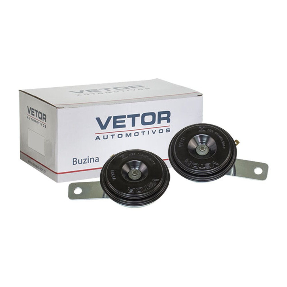 Buzina Bibi 12V para Mitsubishi L200 - Vetor - Vt121
