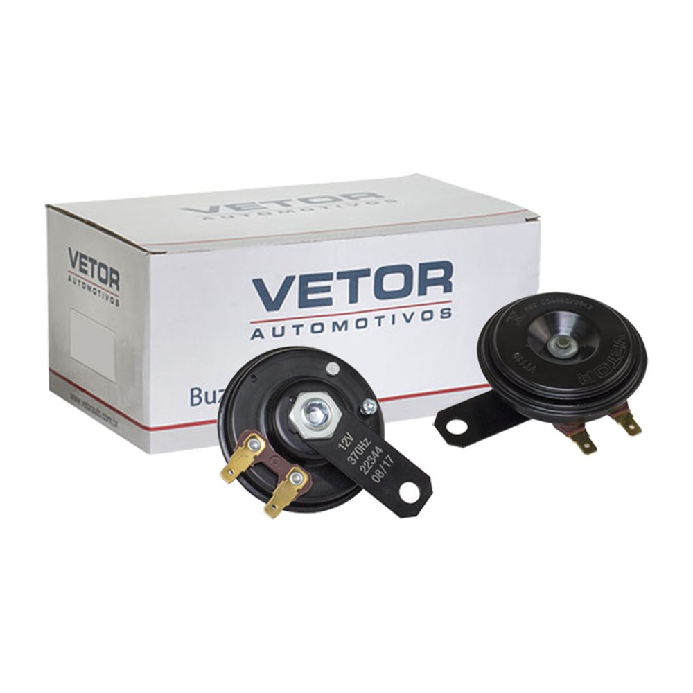 Buzina Bibi 12V para Nissan March e Versa - Vetor - Vt119