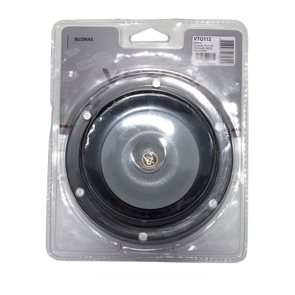 Buzina Bibi Grande 123mm 12V - Vetor - Vt112