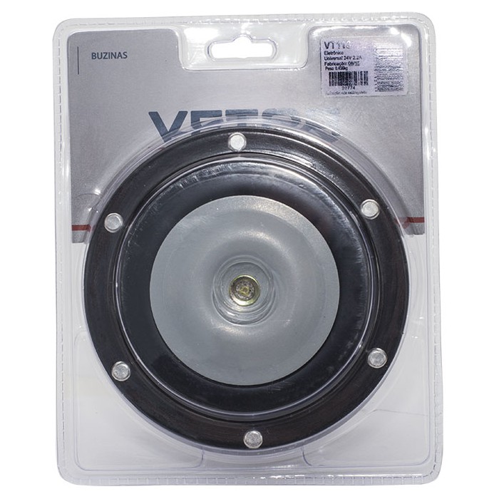 Buzina Bibi Grande 123mm 24V - Vetor - Vt113