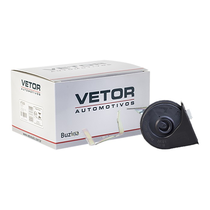 Buzina Caracol 12V para Citroen C3 - Vetor - Vt229