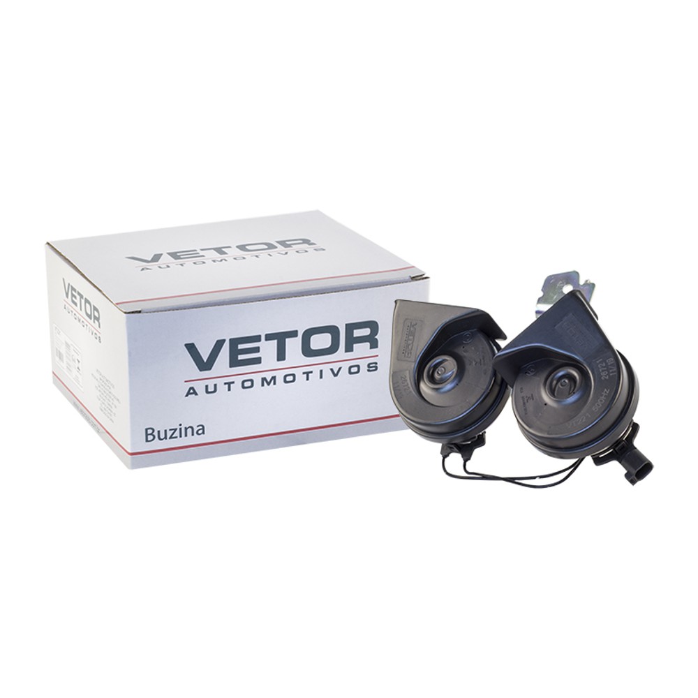 Buzina Caracol 12V - Vetor - Vt221