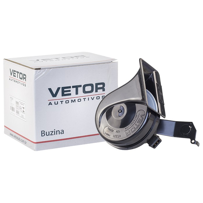 Buzina Caracol 12V para Ford Ranger - Vetor - Vt231