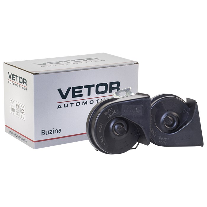 Buzina Caracol 12V para Chevrolet Malibu - Vetor - Vt227