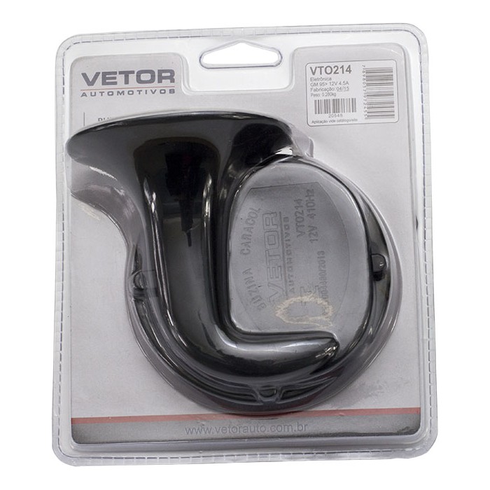 Buzina Caracol 12V - Vetor - Vt214