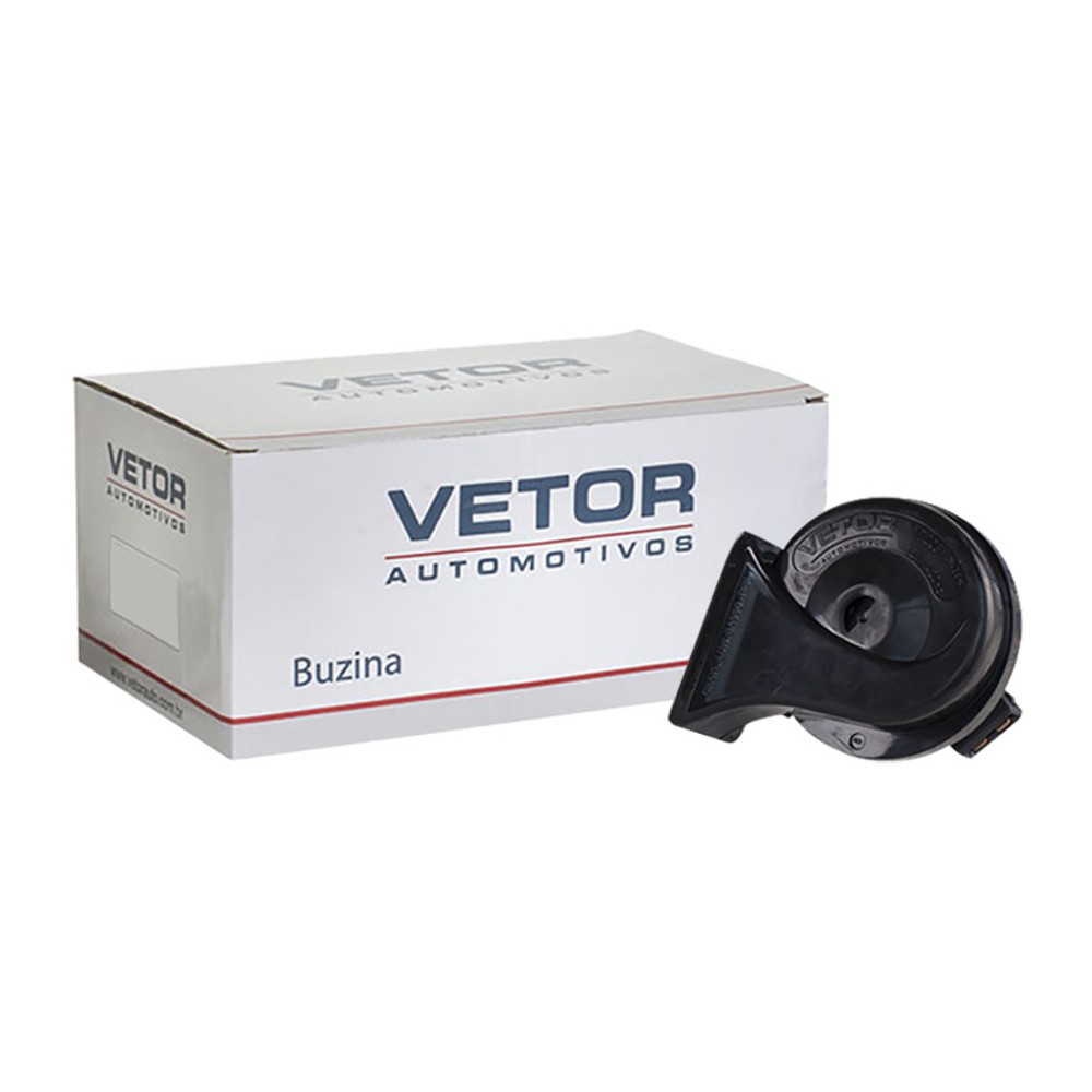 Buzina Caracol 12V para Volkswagen VOYAGE - Vetor - Vt203