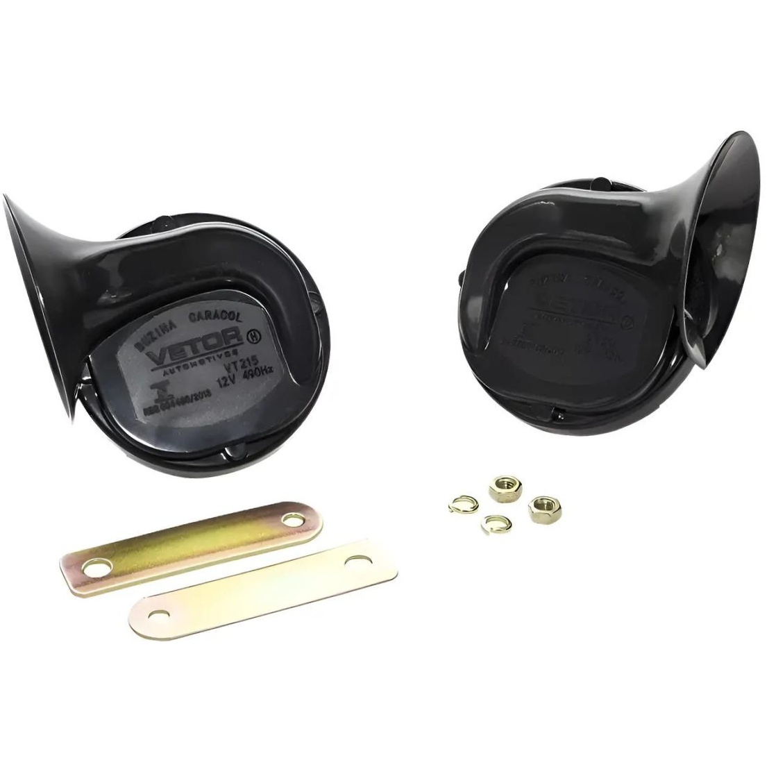 Buzina Caracol 12V - Vetor - Vt215