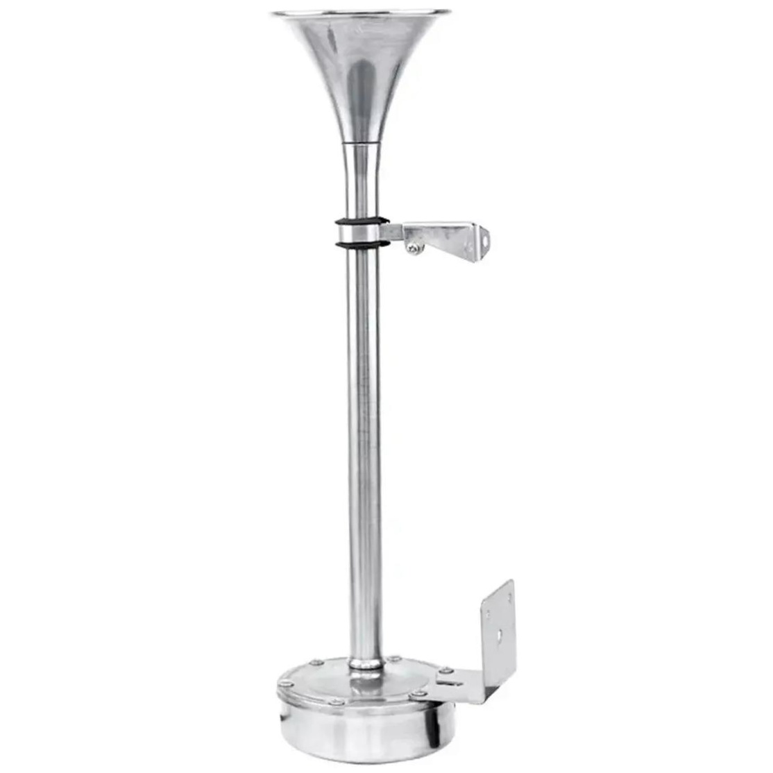 Buzina 1 Corneta Inox 12V - Vetor - Vt057