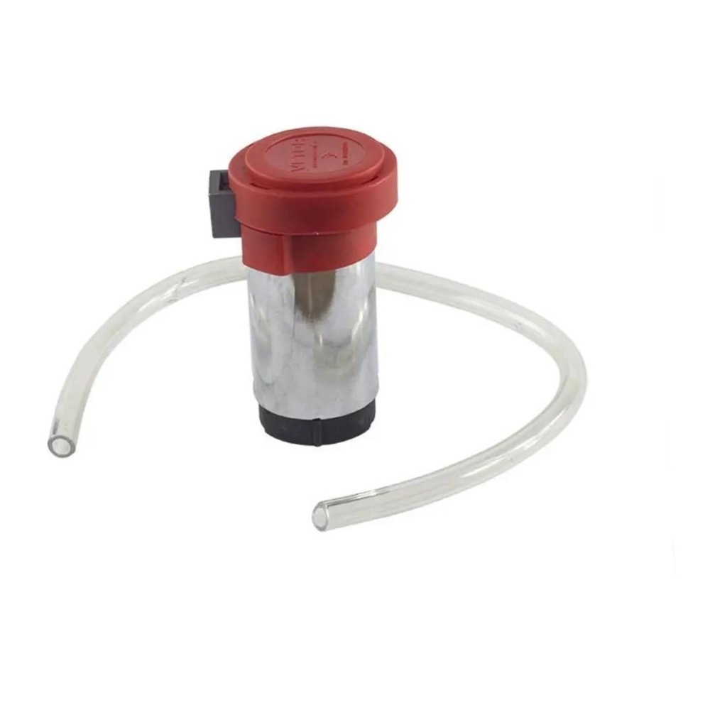Buzina Grande para Carro Cromada 12V - Vetor - Vt301C