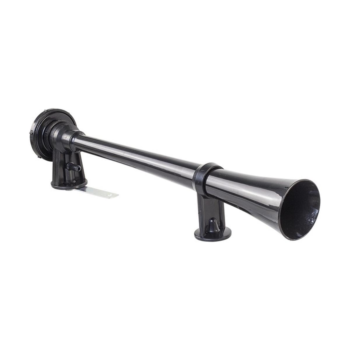 Buzina Grande para Carro Preta 24V - Vetor - Vt302P