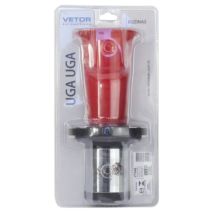 Buzina Uga Uga 12V para Volkswagen Gol - Vetor - Vt046