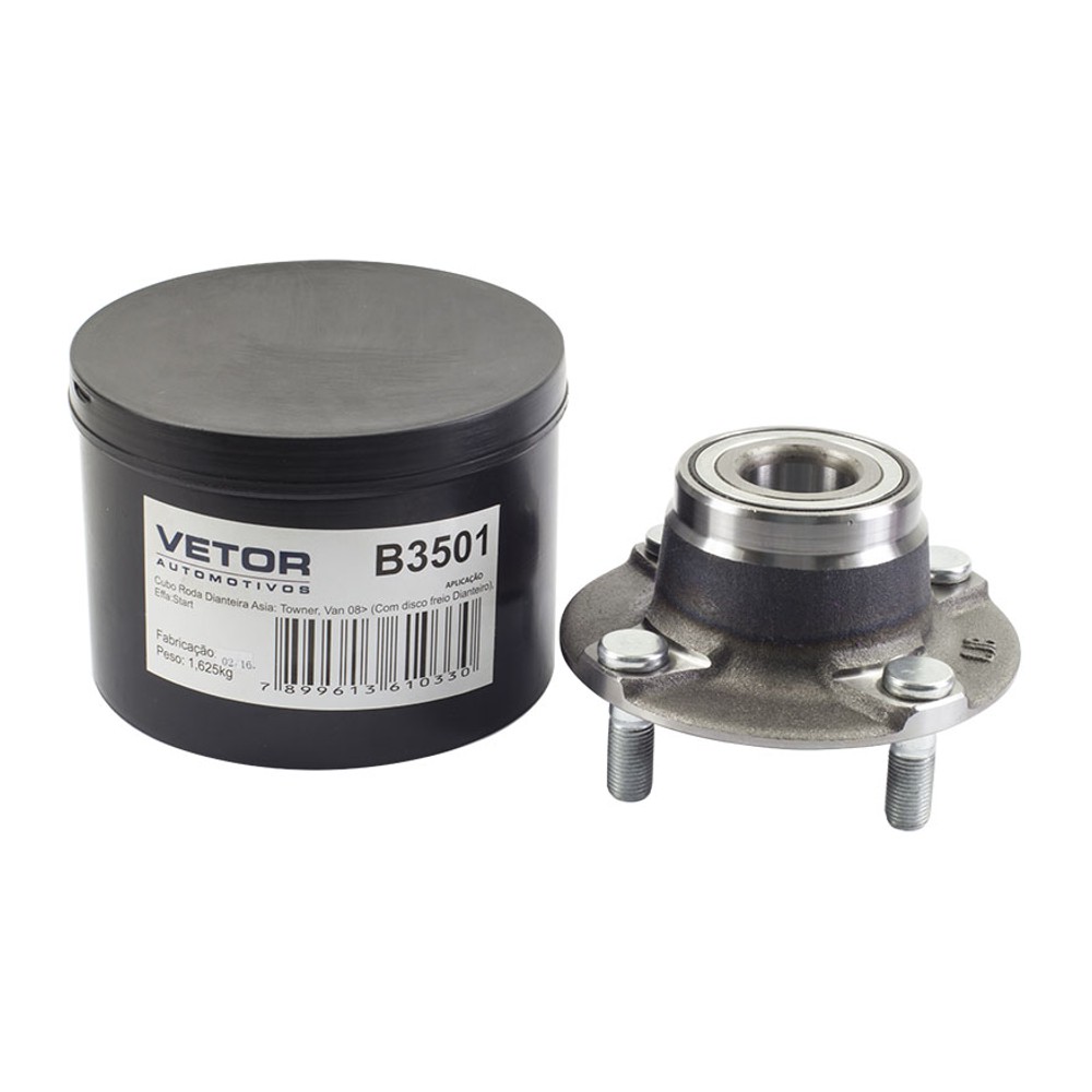 Cubo de Roda Dianteiro - Vetor - B3501