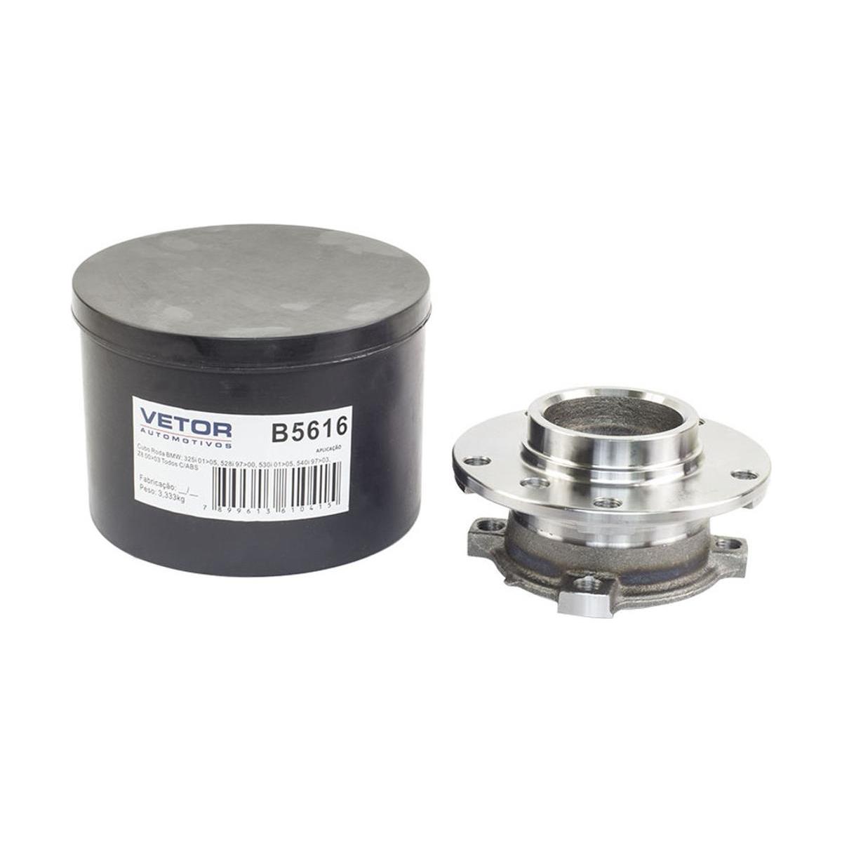 Cubo de Roda Dianteiro para BMW 530i e 540i - Vetor - B5616