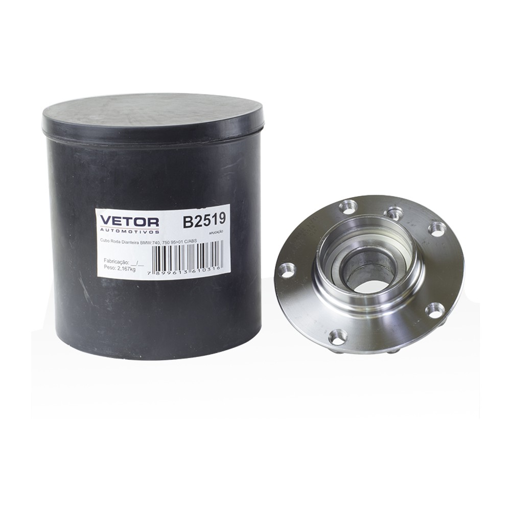 Cubo de Roda Dianteiro para BMW 740i e 750i - Vetor - B2519