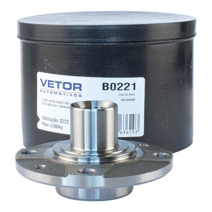 Cubo de Roda Dianteiro para Fiat Mobi - Vetor - B0221