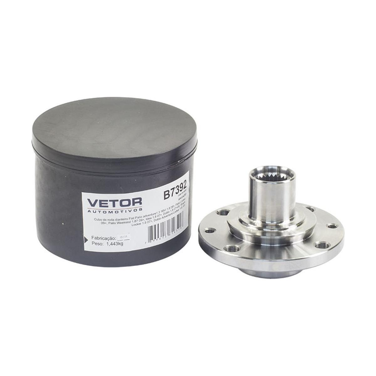 Cubo de Roda Dianteiro 37 Dentes - Vetor - B7392