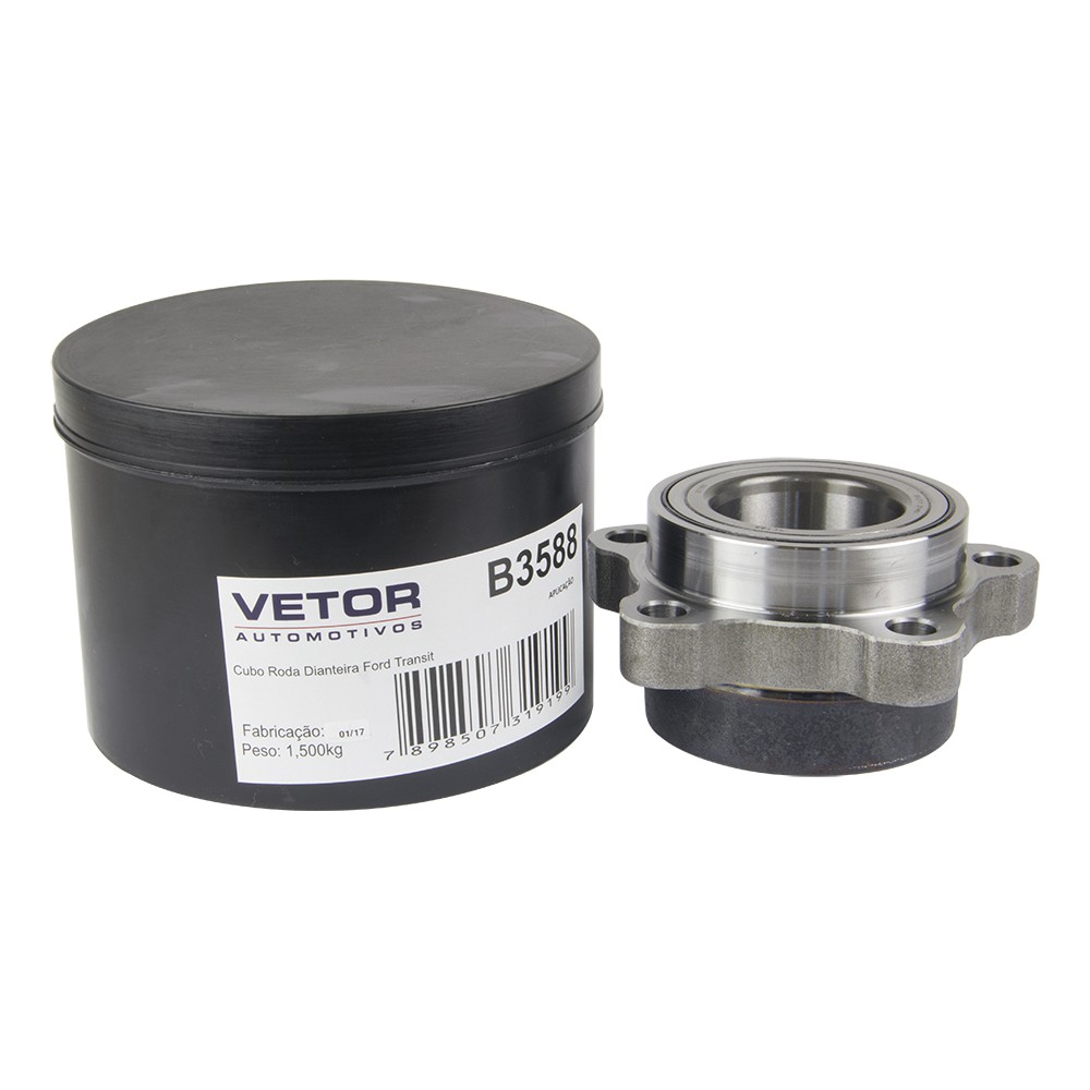 Cubo de Roda Dianteiro para Ford Transit - Vetor - B3588