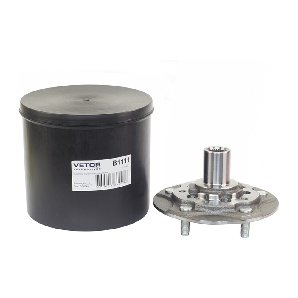 Cubo de Roda Dianteiro 28 Dentes para Ford Transit - Vetor - B1111