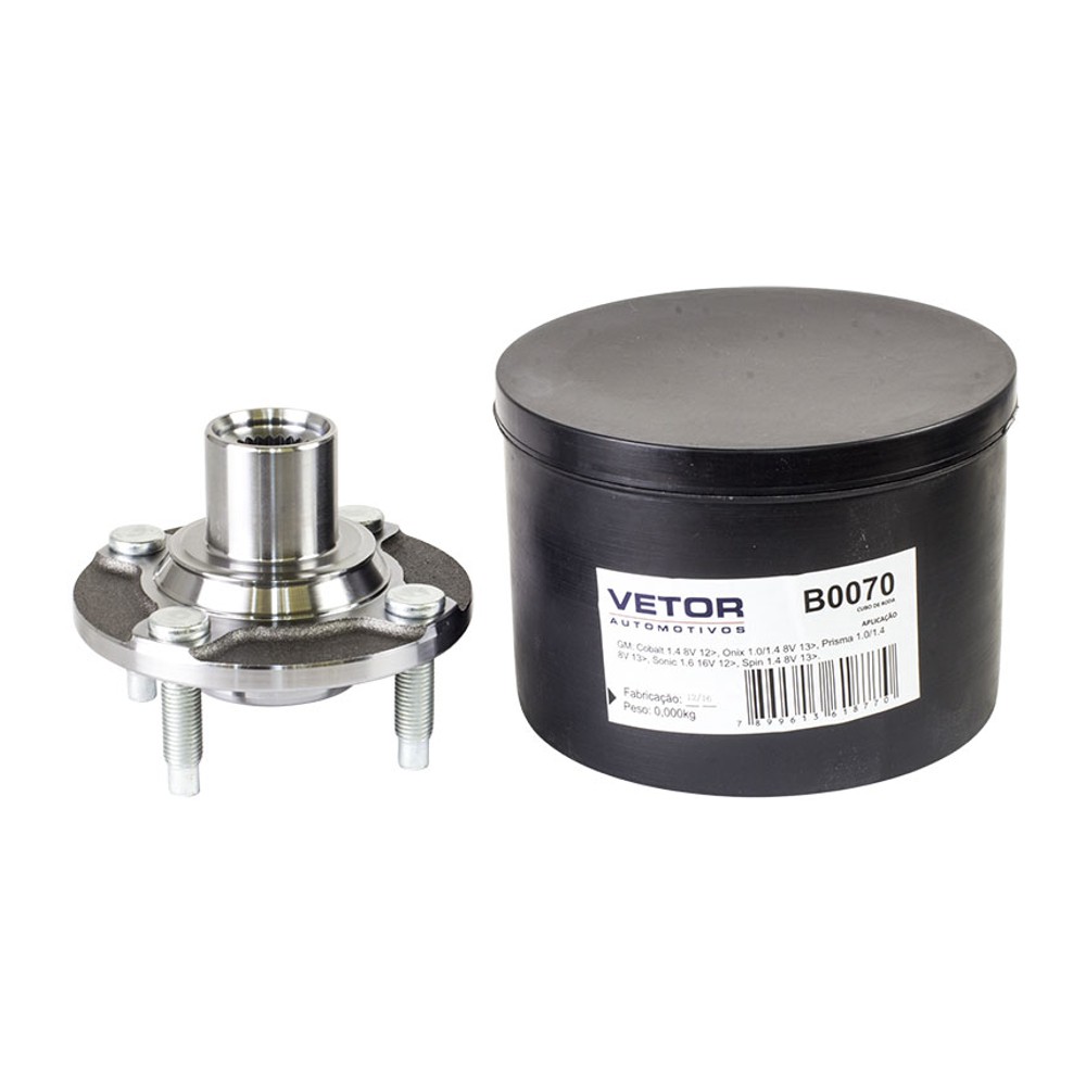 Cubo de Roda Dianteiro 25 Dentes - Vetor - B0070